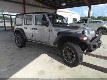  Salvage Jeep Wrangler