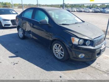  Salvage Chevrolet Sonic