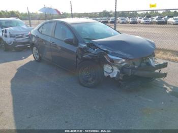  Salvage Toyota Corolla