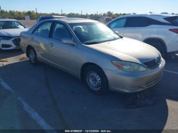  Salvage Toyota Camry