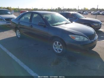  Salvage Toyota Camry