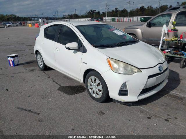  Salvage Toyota Prius c