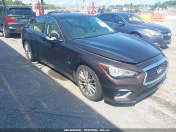  Salvage INFINITI Q50