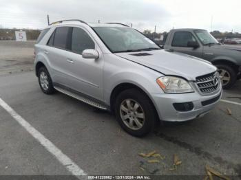  Salvage Mercedes-Benz M-Class