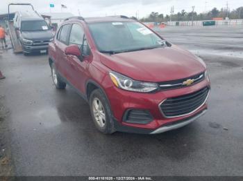  Salvage Chevrolet Trax