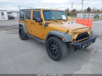  Salvage Jeep Wrangler