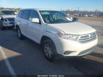  Salvage Toyota Highlander