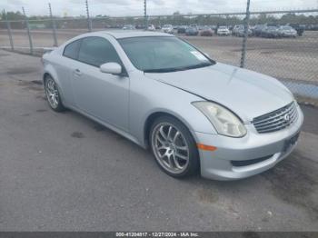  Salvage INFINITI G35