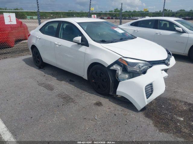  Salvage Toyota Corolla