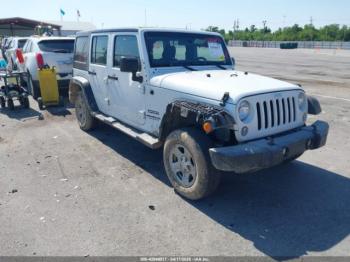  Salvage Jeep Wrangler