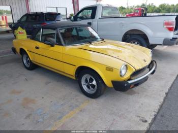  Salvage FIAT 124 Spider