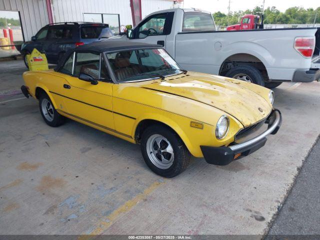  Salvage FIAT 124 Spider