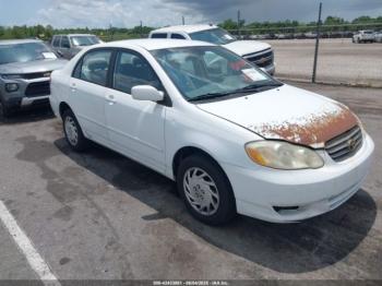  Salvage Toyota Corolla
