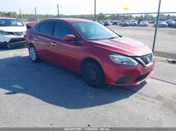  Salvage Nissan Sentra