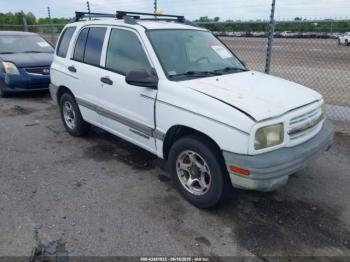  Salvage Chevrolet Tracker