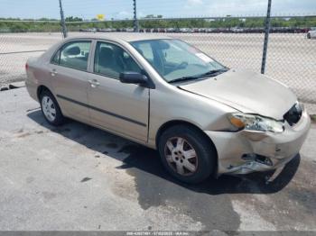  Salvage Toyota Corolla