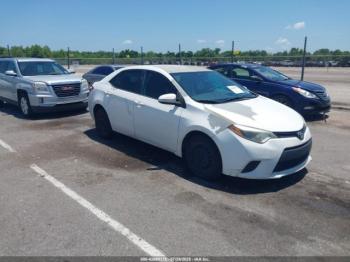  Salvage Toyota Corolla