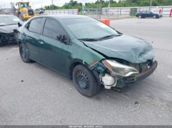  Salvage Toyota Corolla