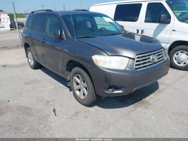  Salvage Toyota Highlander