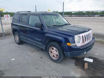  Salvage Jeep Patriot