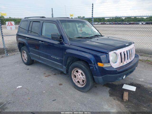  Salvage Jeep Patriot