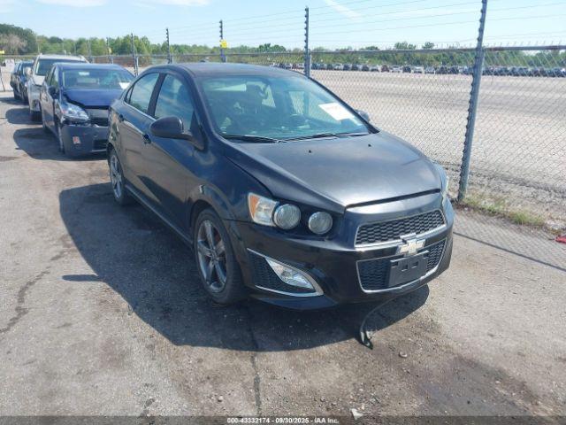  Salvage Chevrolet Sonic