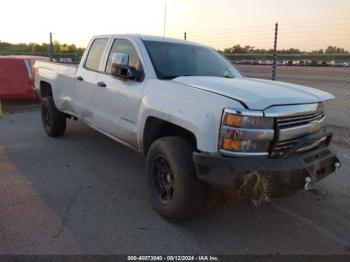  Salvage Chevrolet Silverado 2500