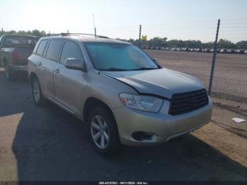  Salvage Toyota Highlander