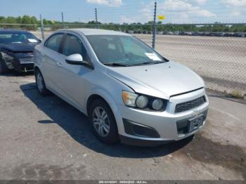  Salvage Chevrolet Sonic