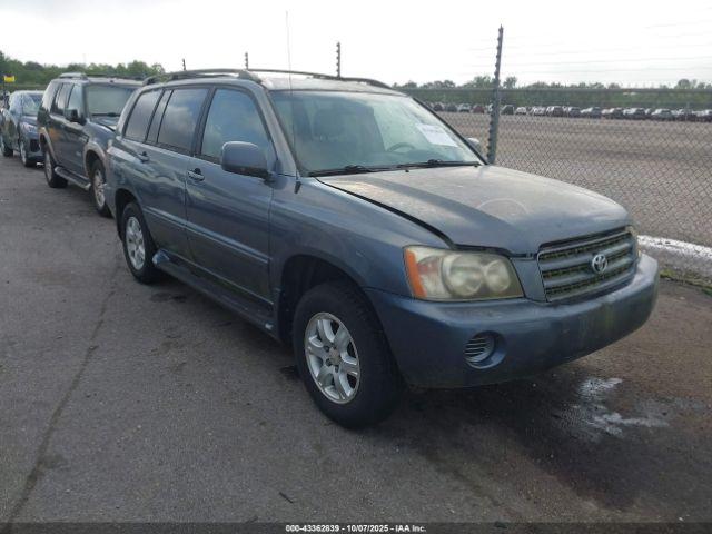  Salvage Toyota Highlander