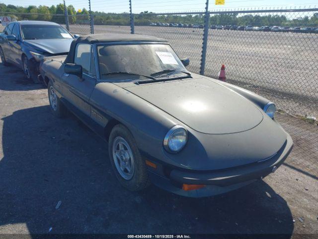  Salvage Alfa Romeo Spider