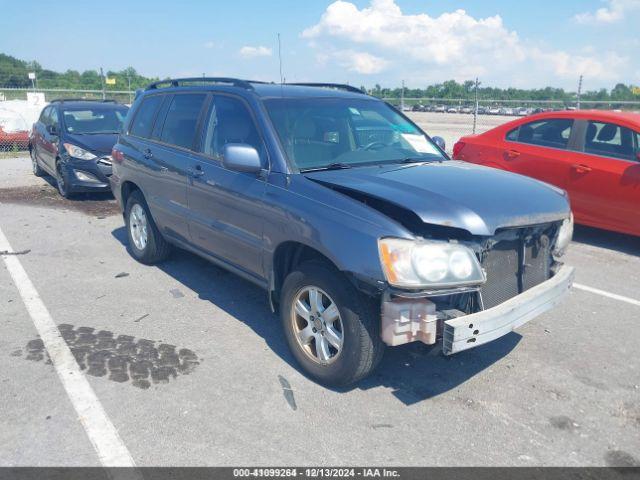  Salvage Toyota Highlander