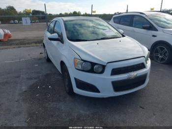  Salvage Chevrolet Sonic