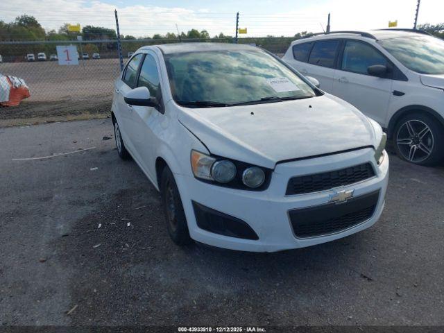  Salvage Chevrolet Sonic