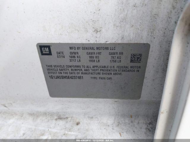 Chevrolet Sonic Ls Auto Image 2