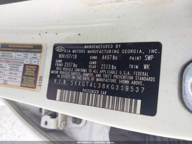 Kia Optima Lx Image 10