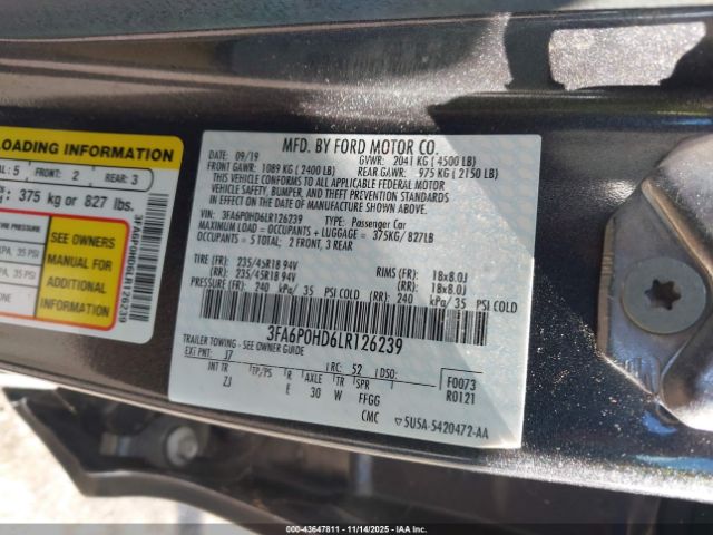 Ford Fusion Se Image 14