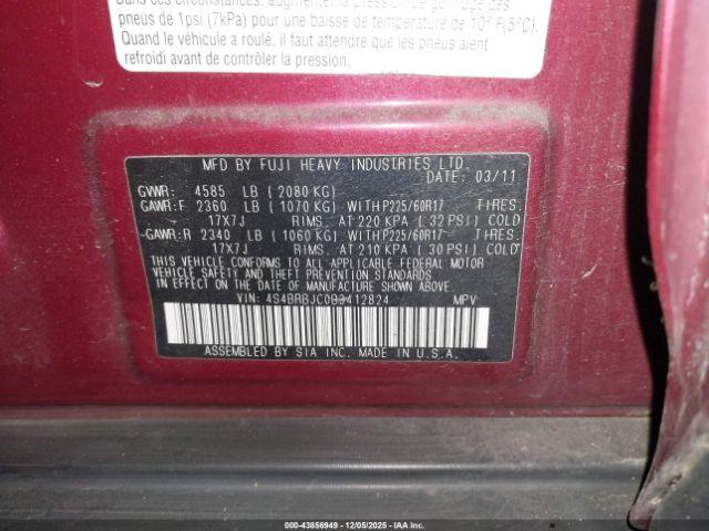 Subaru Outback 2.5i Limited Image 10